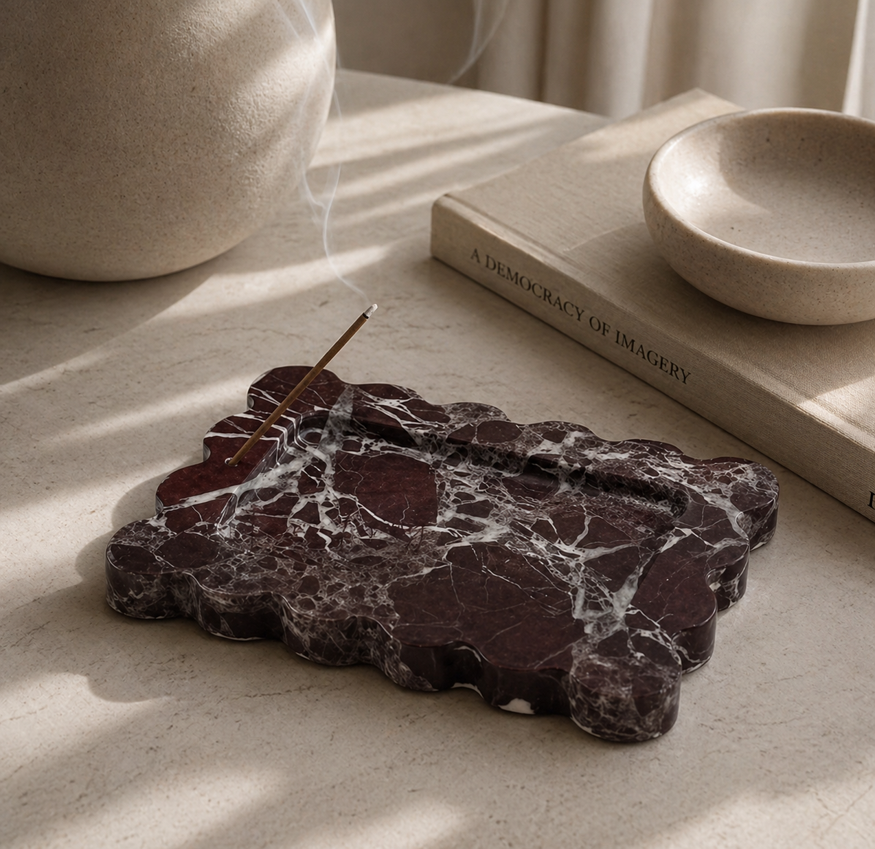 The Scalloped Incense Holder