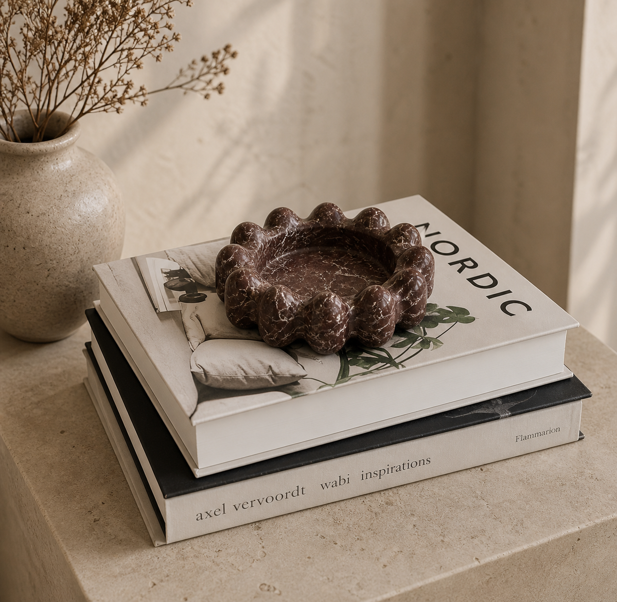 The Marble Catch-All Candle Dish